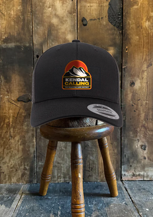 Sunrise | Black Trucker Cap
