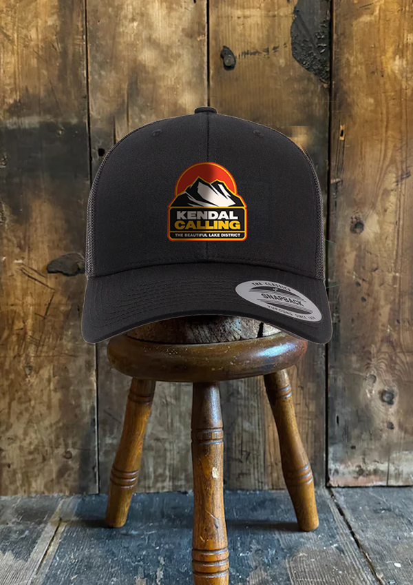 Sunrise | Black Trucker Cap