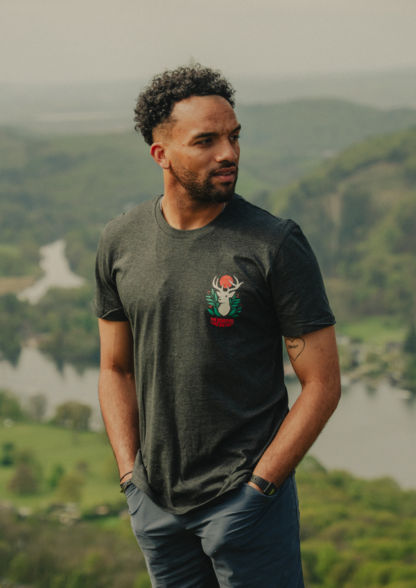 Head For The Hills | Grey T Shirt