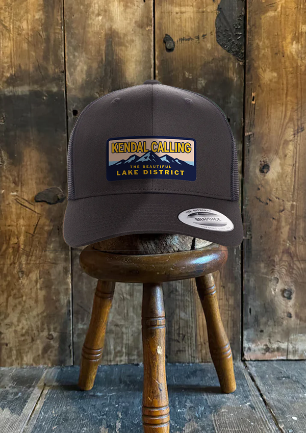 Mountain Range | Charcoal & Navy Trucker Cap