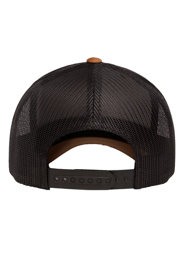 Mountain Range | Caramel & Black Trucker Cap