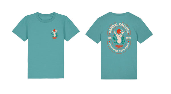 Head For The Hills | Kids Teal T-Shirt