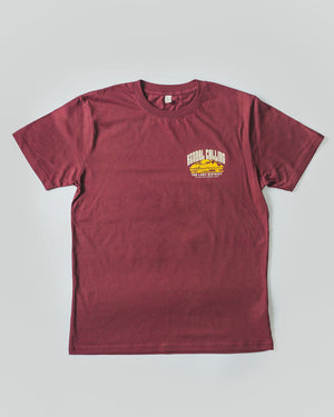 Kendal '26 | Burgundy Smoke Organic Cotton T Shirt