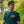 Mountains | Navy Organic Cotton T Shirt