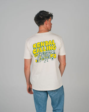 On The Road | Cream Organic Cotton T Shirt