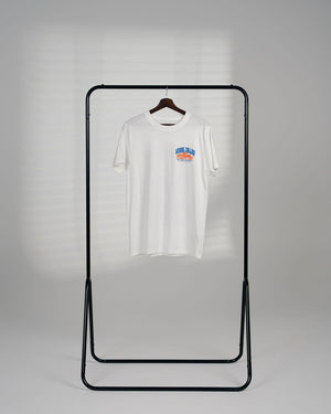 Kendal '26 | White Organic Cotton T Shirt