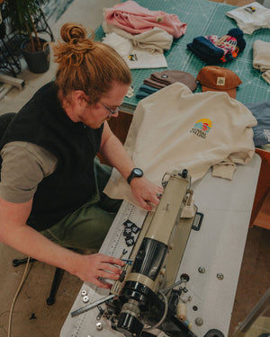 Adventure Awaits | Off-White Organic Cotton Hoodie