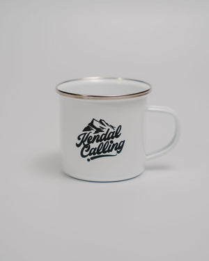 Script | Enamel Mug